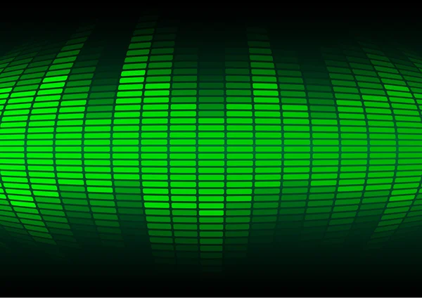 绿色均衡器 — 图库矢量图片