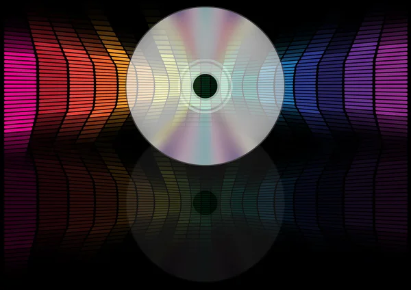 CD και ισοσταθμιστή — Διανυσματικό Αρχείο