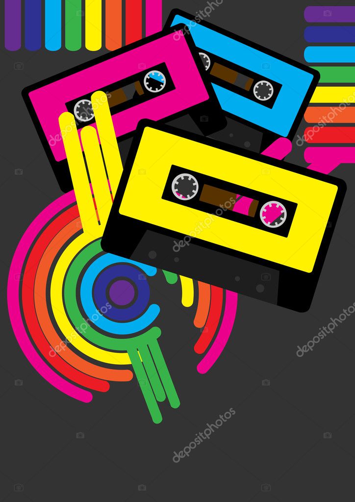 Retro Party Background Stock Vector Image by ©jamdesign #4578650