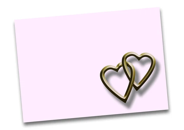 Valentine's Day envelope — Stock Photo, Image