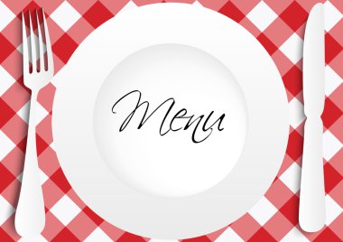 Menu Card Design clipart