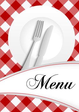 Menu Card Design clipart