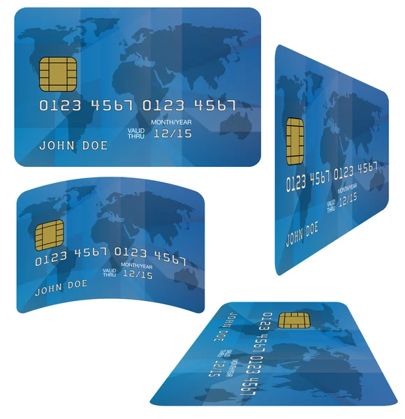 Kreditní karta — Stockový vektor