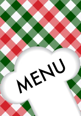 Menu Card Design clipart