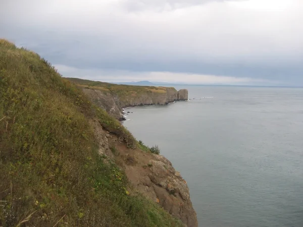Coastal Line Silent Ocean Located Kamchatka — Stock Photo, Image