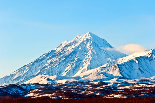 Wulkan w Rosji — Zdjęcie stockowe