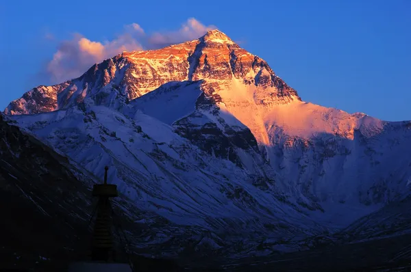 Monte Everest Fotos de stock