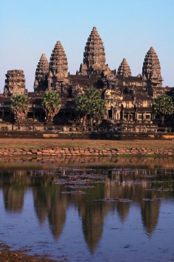 manzara meşhur angkor thom içinde siem reap, Kamboçya