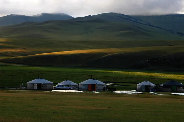 Paesaggio in Mongolia — Foto Stock