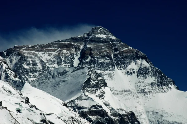 Dekoracje Mount Everest Tybecie Chiny — Zdjęcie stockowe