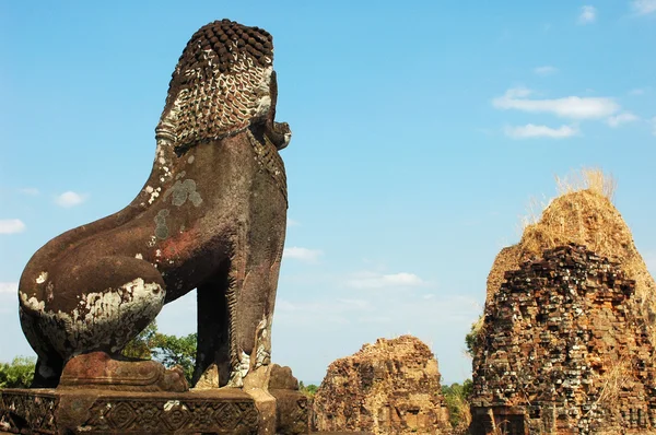 柬埔寨吴哥窟的古代印度教遗迹 — 图库照片