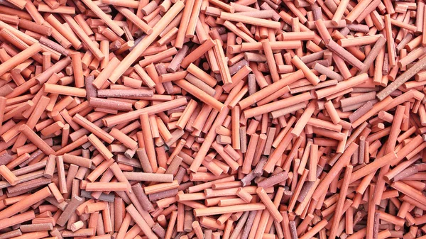 Clay Stick Pieces — Stock Photo, Image