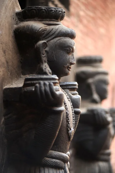Исторические скульптуры Будды — стоковое фото