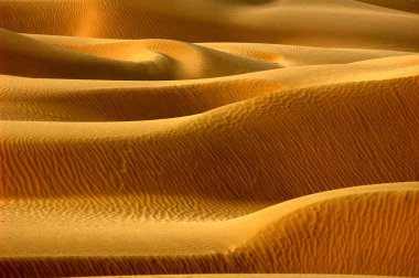 Scenery of desert textures in a sandhill clipart