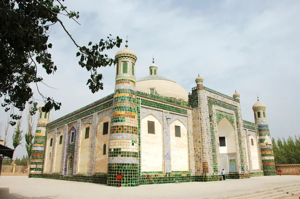 中国の新彊地区の歴史的なイスラム教のモスクのランドマーク — ストック写真