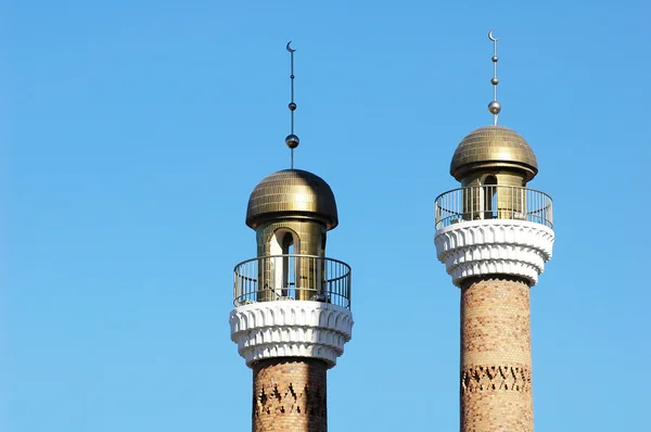 Torri della moschea — Foto Stock