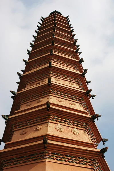 Monumentos Una Famosa Pagoda Antigua China — Foto de Stock