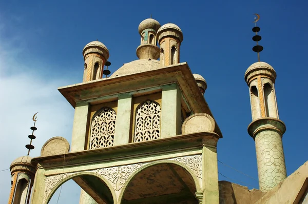 Достопримечательности Знаменитой Местной Исламской Мечети Синьцзян Китай — стоковое фото