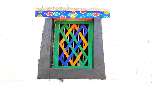 Tibetaanse venster — Stockfoto
