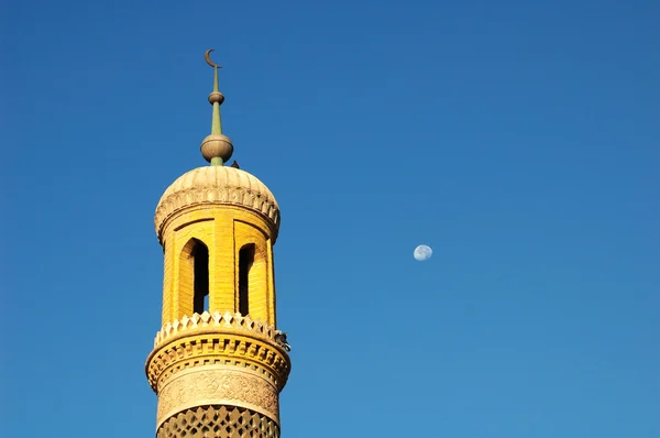 具有里程碑意义的新疆中国著名伊斯兰清真寺 — 图库照片