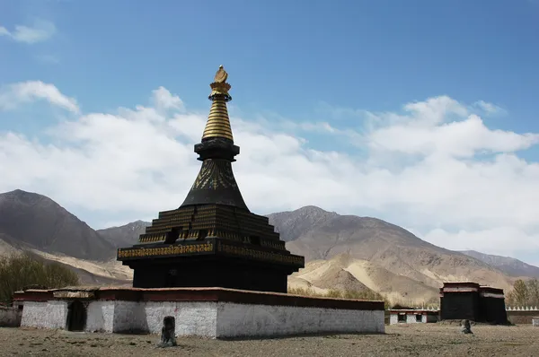 Lamasery w Tybecie — Zdjęcie stockowe