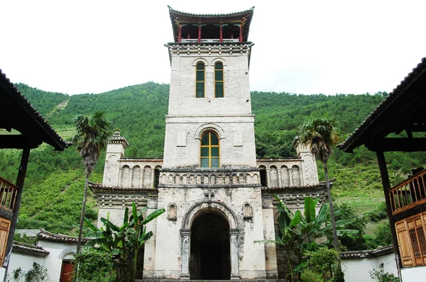 Vecchia chiesa nello Yunnan Cina — Foto Stock