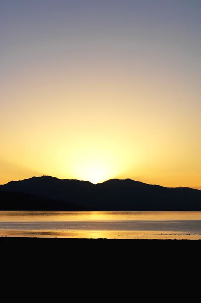 Пейзаж восхода солнца — стоковое фото