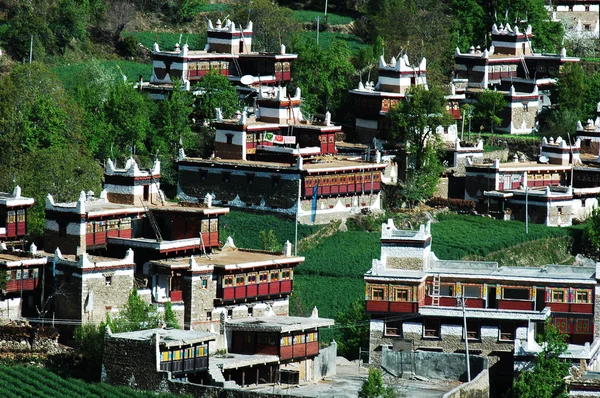 チベットの建物の風景 — ストック写真