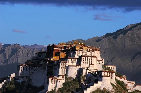 Palác Potala v Tibetu Lhase — Stock fotografie