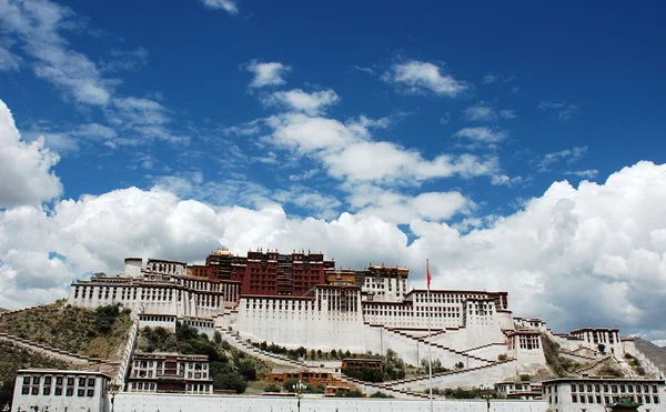 Palais Potala à Lhassa Tibet — Photo