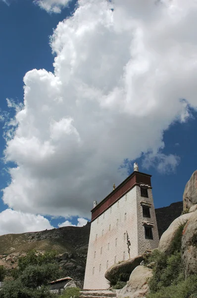 Edifício do Tibete — Fotografia de Stock
