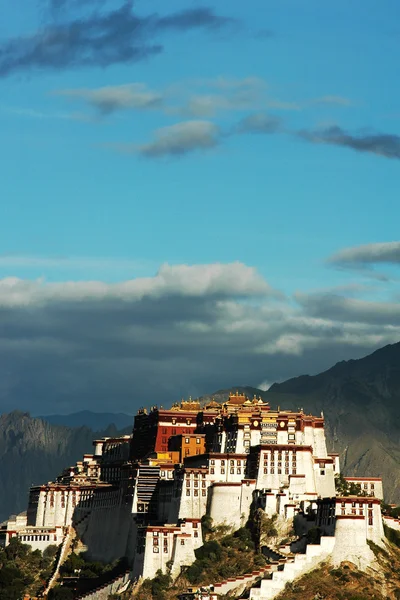 Palác Potala v Tibetu Lhase — Stock fotografie