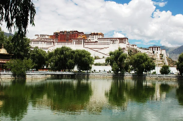 Potala Sarayı lhasa Tibet — Stok fotoğraf
