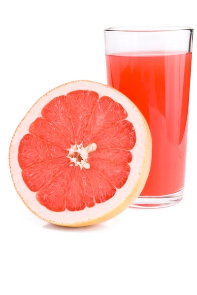 Grapefruit juice. — Stock Photo, Image