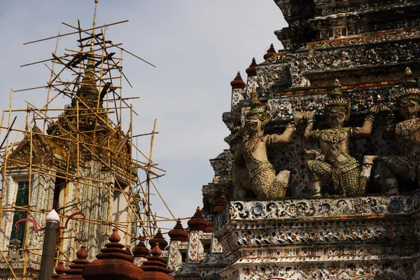 Renovando Wat Arun — Fotografia de Stock