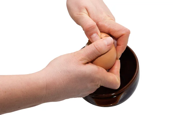 Huevo en tazón 2 — Foto de Stock