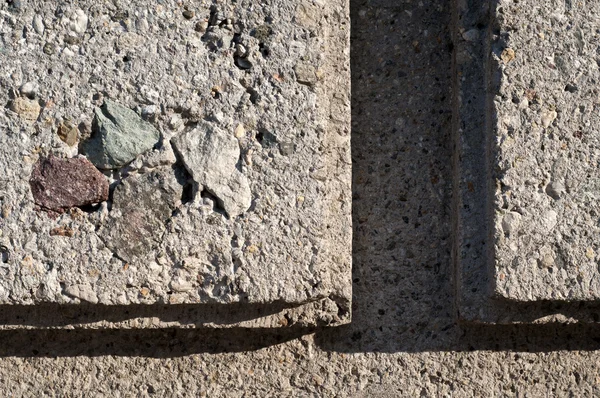 Ściana tekstur i asfaltu z winiety — Zdjęcie stockowe