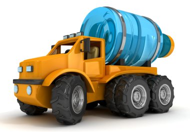 The truck for water clipart