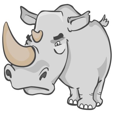 Rhino clipart