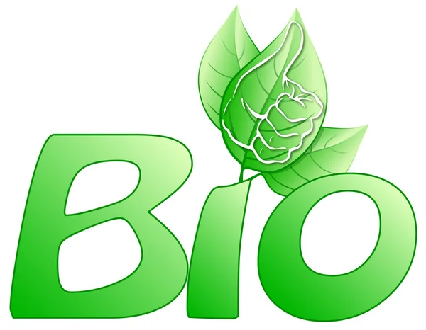 Liście Bio — Wektor stockowy