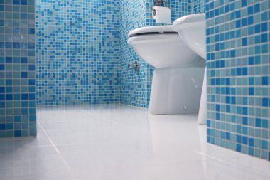 Mavi banyo