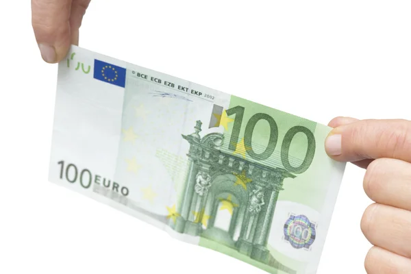 100 Euro — Stockfoto