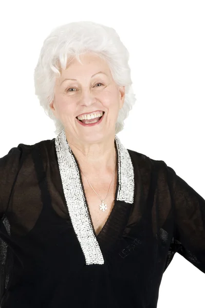 エレガントな高齢者の女性 — ストック写真