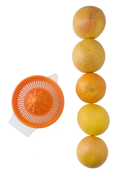 Quetsche Und Orangen — Stockfoto