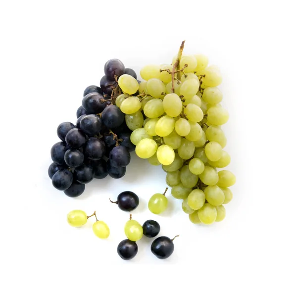 Uva roja y uva blanca —  Fotos de Stock