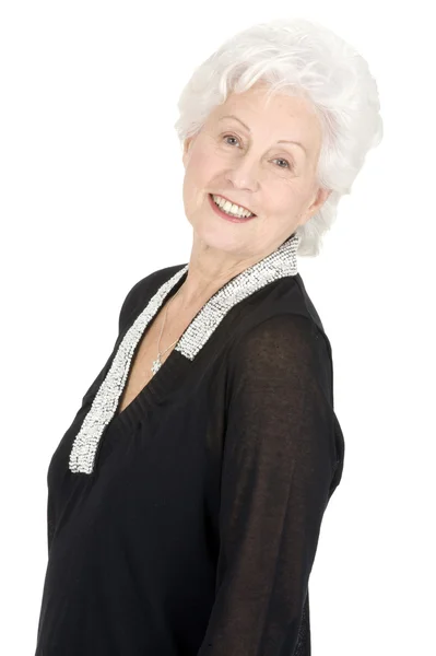 エレガントな高齢者の女性 — ストック写真