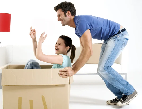 Moving New Home — Stock Photo, Image