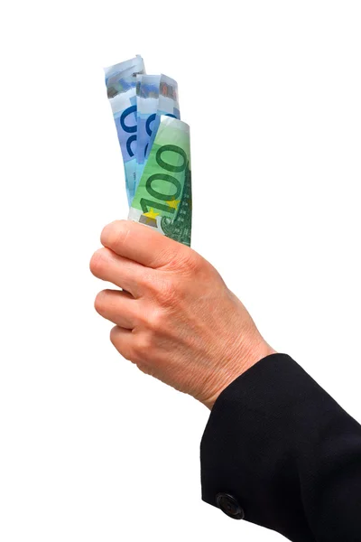 Banknotes in the hand — Stock Photo, Image