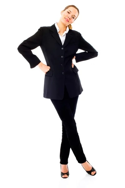 Young businesswoman standing — Stock Photo, Image