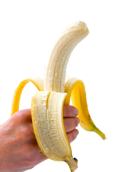 stock image Hand holding a banana